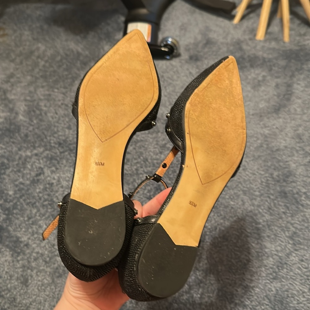 Halogen Elegant Black Studded Women's Shoes - Picture 4 of 4